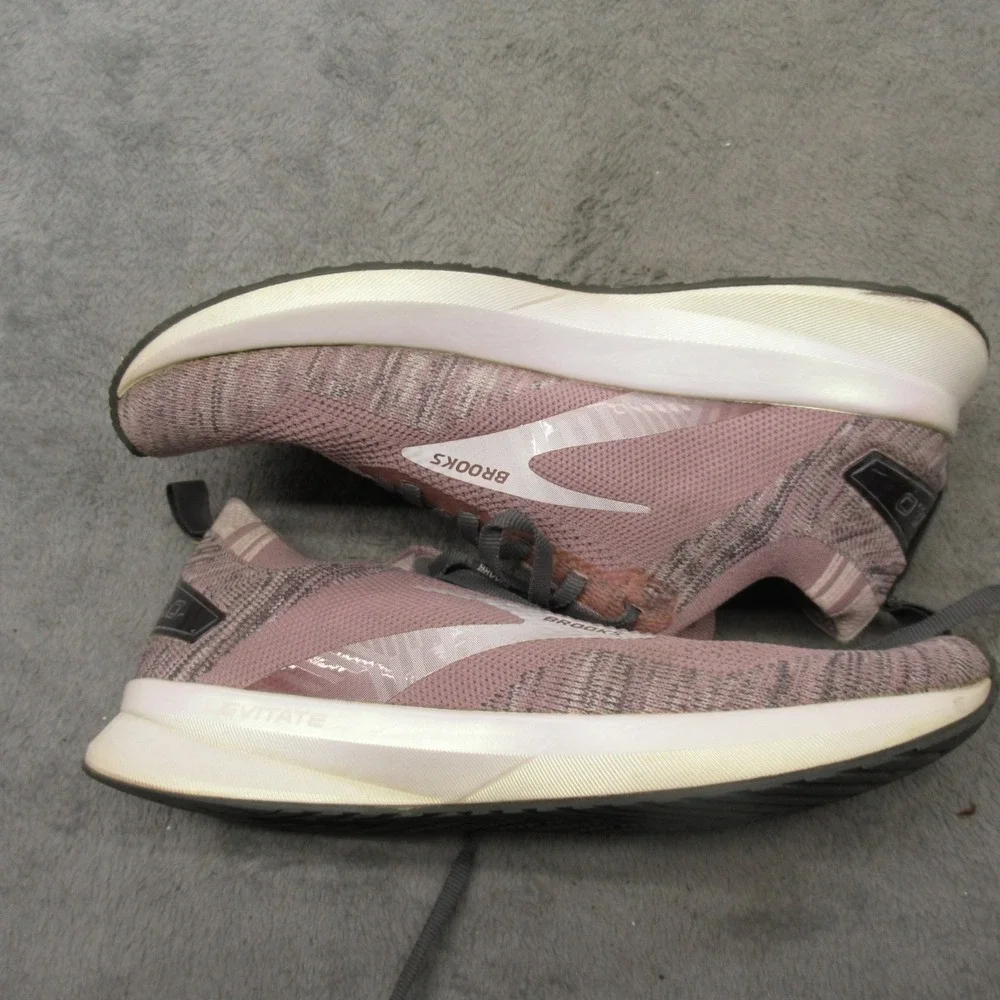 Brooks Womens Shoes‎ 8.5 B Rose Levitate 4 Lightweight Lace-Up Running Athletic